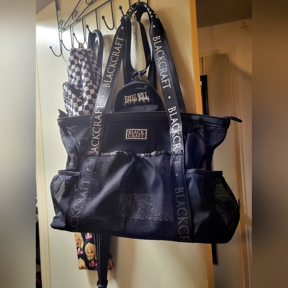 Killstar Handbags - Blackcraft Beach Bag (NWOT)(DEADSTOCK)